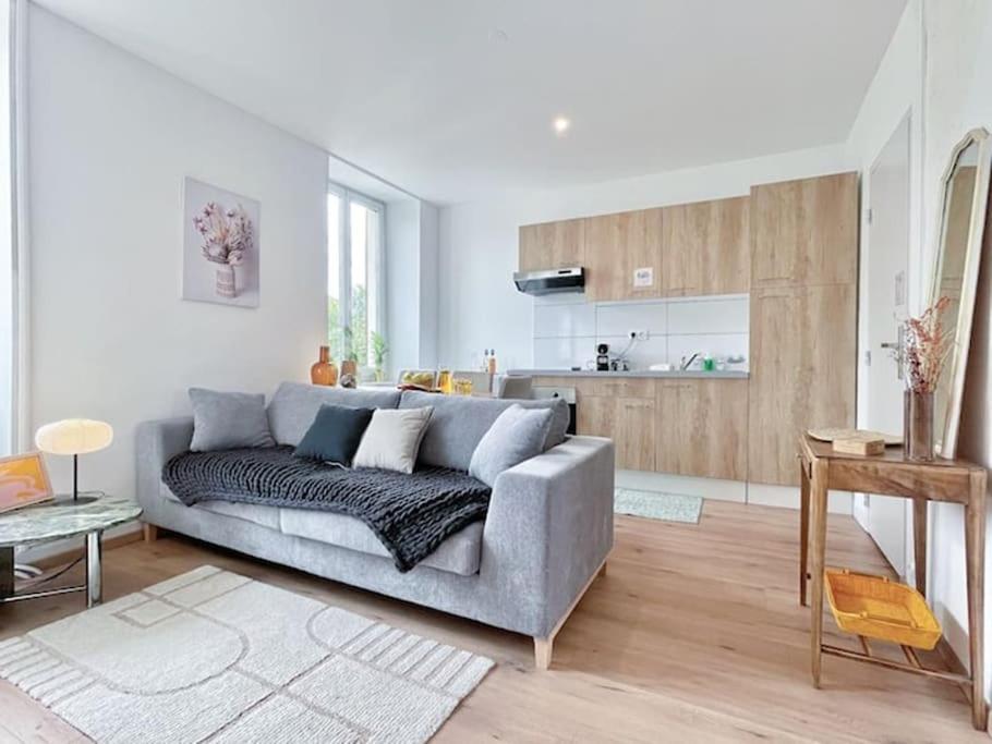 1 Appartement 3P Ideal Famille Travail Renove Lumineux Parking Gratuit Mulhouse Luaran gambar